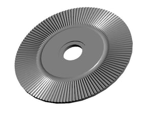 Radial-cut- disc