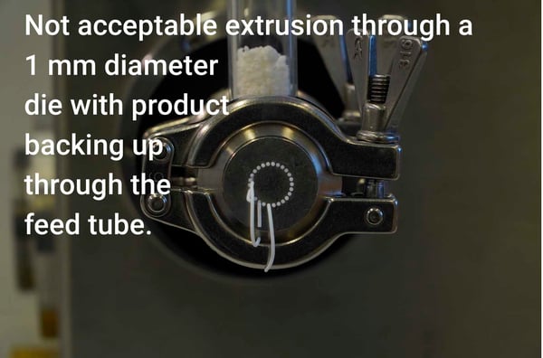 poor-extrusion-with-product-backing-up-through-feed-tube