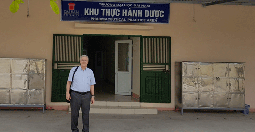 dai-nam-university-pharmaceutical-dept-discussing-caleva-mini-coater-drier