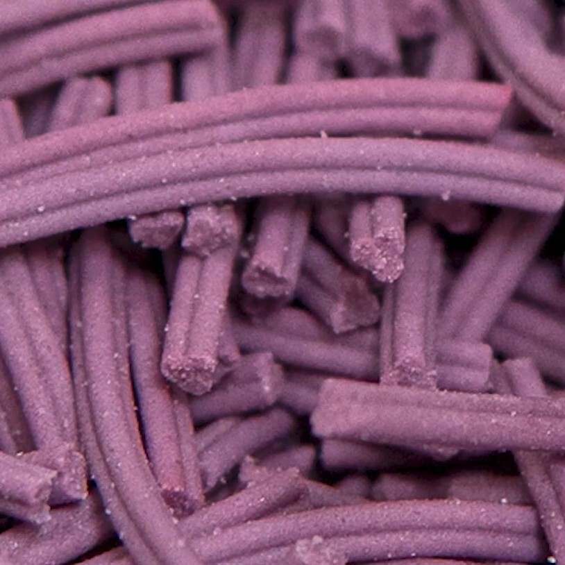 Purple extrudate 1x1